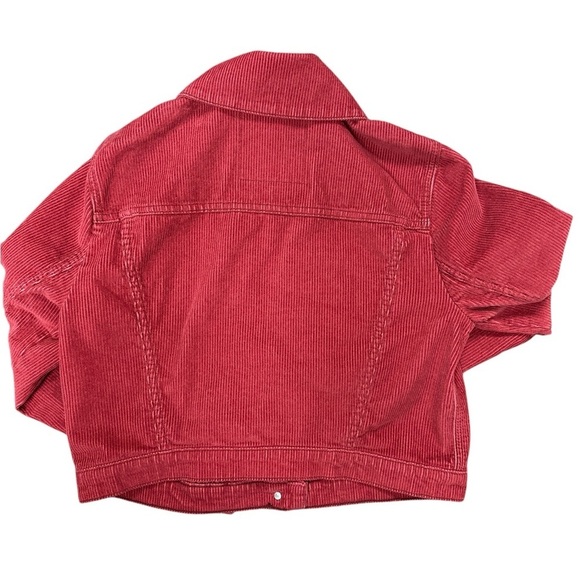 Hollister - EC - Women's Rust Red Corduroy Jacket - Picture 4 of 4